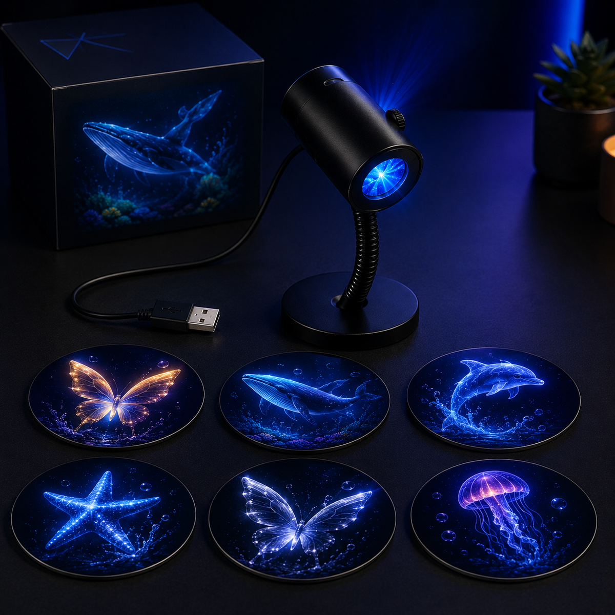 OceanScape™ Projector 🌊🐋✨